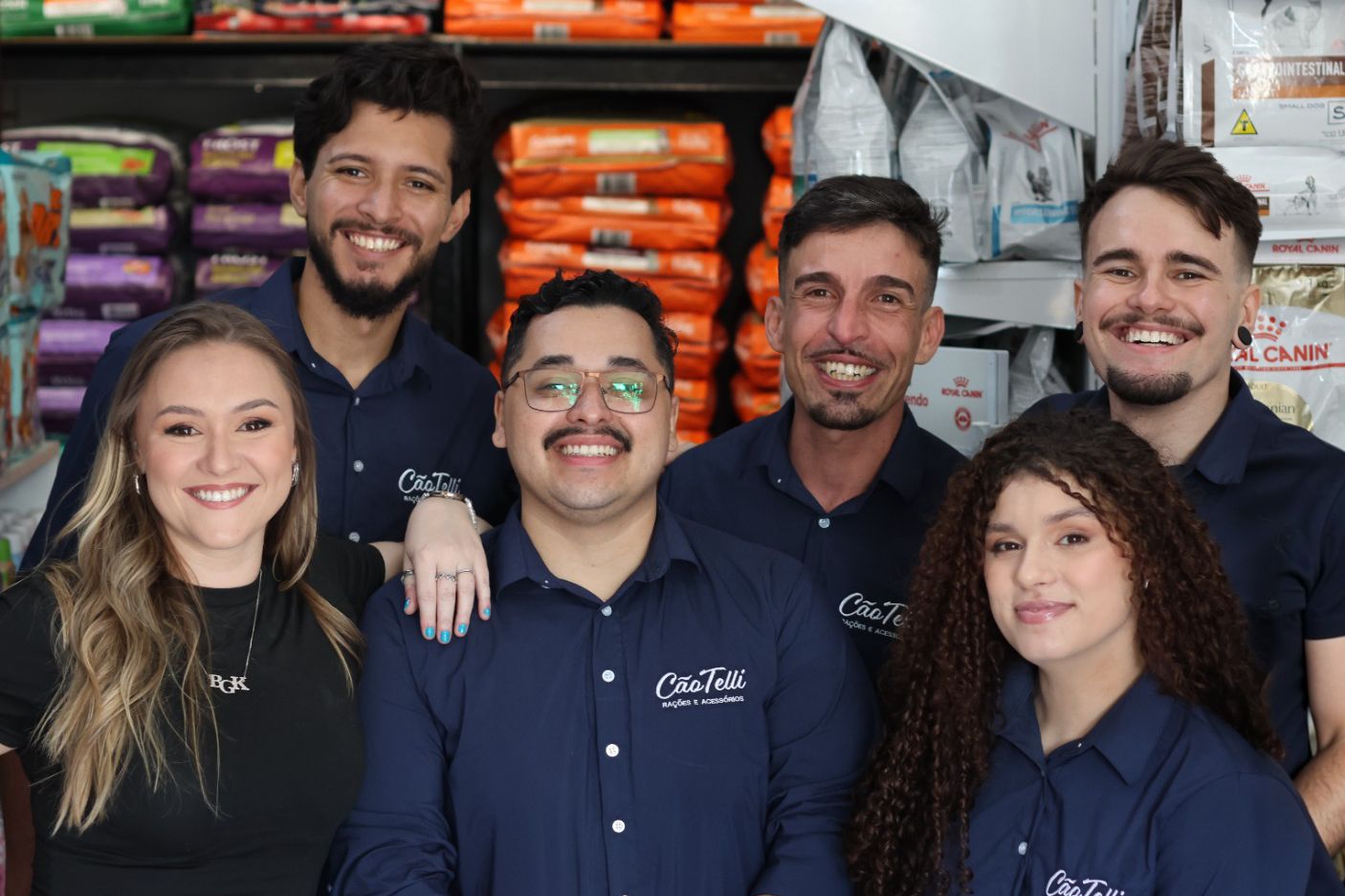 Equipe CãoTelli — Rações e Acessórios em Canoas/RS