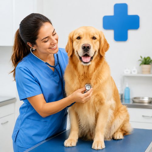 Consulta veterinária